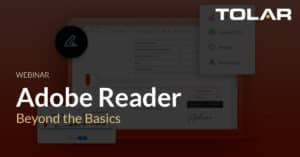 Adobe reader program